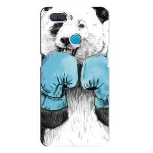Чехлы с Пандами на OPPO A12 (Панда боксер)