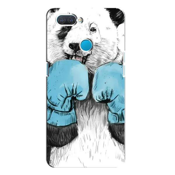 Чехол с рисунком «Панда боксер» для OPPO A12 Чехол с рисунком «Панда боксер» для OPPO A12