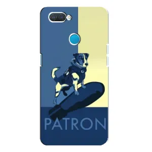 Чехол с принтом Собаки Патрон для OPPO A12 (Patron)
