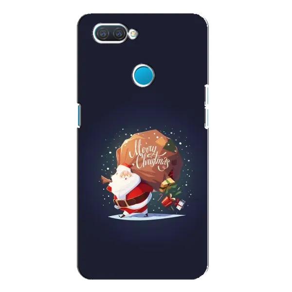 Чехол с рисунком «Подарки от Санты» для OPPO A12