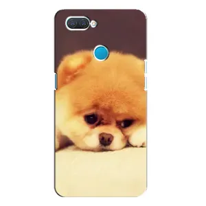 Чехол (ТПУ) Милые собачки для OPPO A12 (Померанский шпиц)