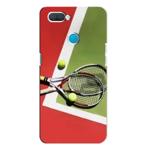 Чехлы с принтом Спортивная тематика для OPPO A12 (Ракетки теннис)