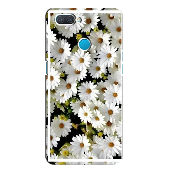 Чехол с рисунком «Рамка в ромашках» для OPPO A12 Чехол с рисунком «Рамка в ромашках» для OPPO A12
