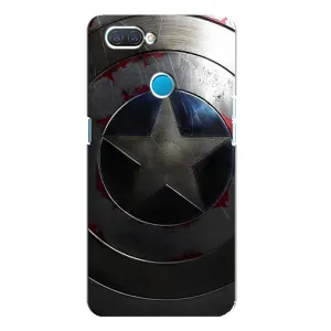 Чохол с Щітом Капітана Америки на OPPO A12 (Ретро Щит Капітана)
