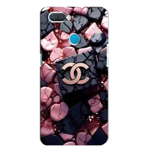 Чехол (Dior, Prada, YSL, Chanel) для OPPO A12 (Шанель)