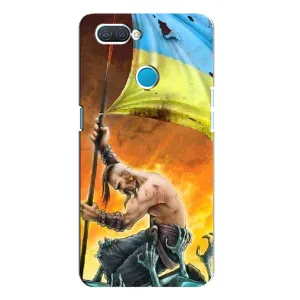 Чехол с картинкой (Патриотический КОЗАК) на OPPO A12 (Сильный Козак)