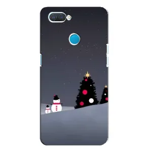 Чехлы на Новый Год OPPO A12 (Снеговички)