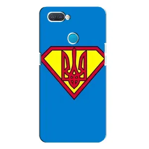 Чехол с картинкой (Патриотический ГЕРБ) на OPPO A12 (Super - Герб)
