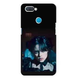Чехлы с принтом Уэнсдей на OPPO A12 (Танец Уэнсдей)