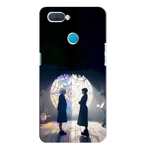 Чехол с рисунком «Уэнсдей и Энди» для OPPO A12 Чехол с рисунком «Уэнсдей и Энди» для OPPO A12