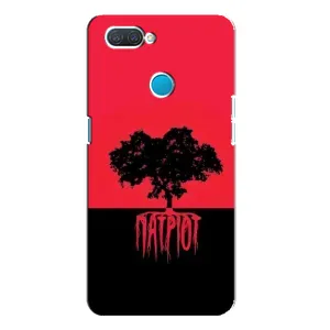 Чехлы УПА (Красно-Чёрный) на OPPO A12 (УПА Патриот)