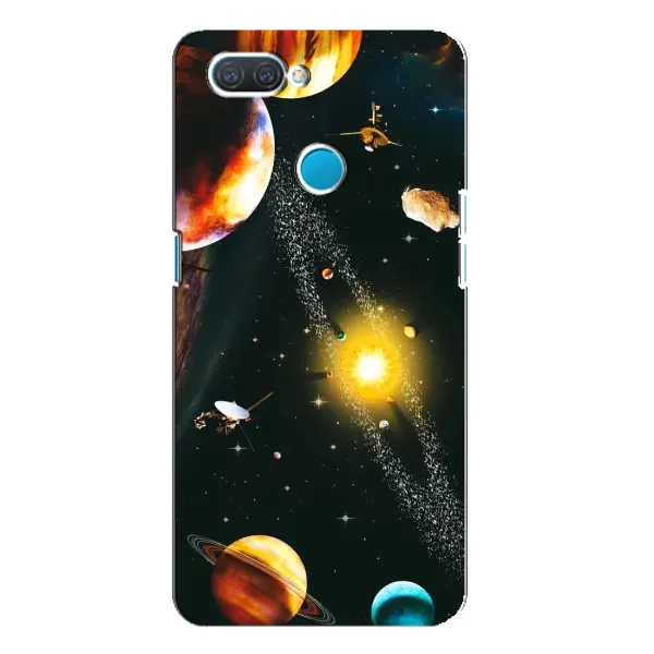 Чехол с рисунком «Вид с космоса» для OPPO A12 Чехол с рисунком «Вид с космоса» для OPPO A12