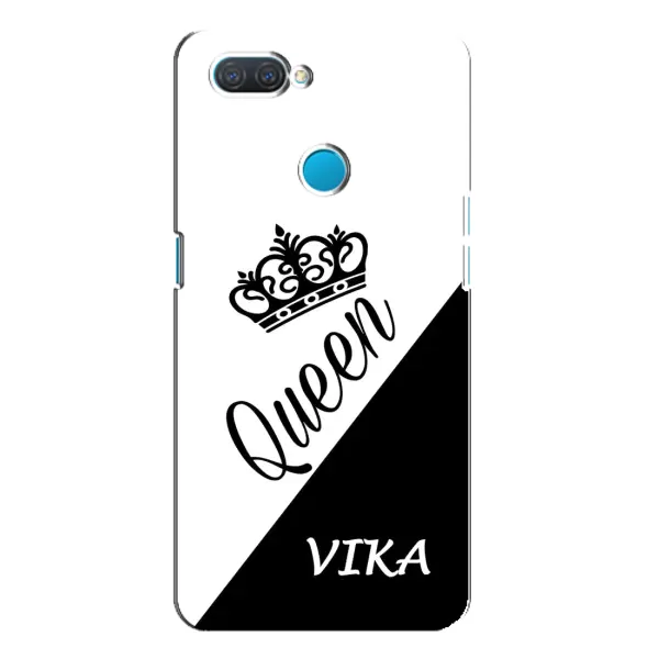 Чехол с рисунком «VIKA» для OPPO A12