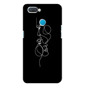 Силиконовые Чехлы Любимому человеку для OPPO A12 (Влюбленная пара)