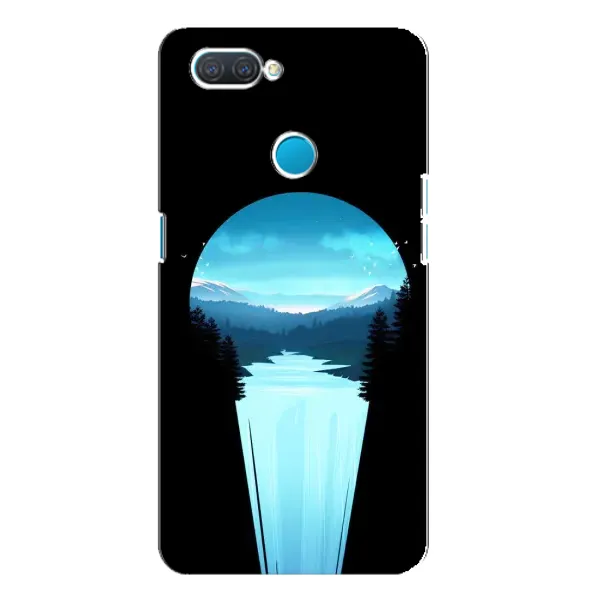 Чехол с рисунком «Синий Водопад» для OPPO A12 Чехол с рисунком «Синий Водопад» для OPPO A12