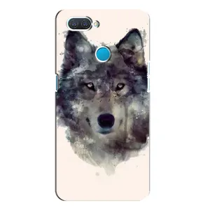 Чехол с Волком на OPPO A12 (Волк)