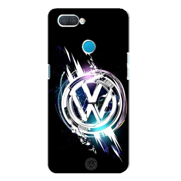 Чехол с рисунком «Volkswagen на черном» для OPPO A12 Чехол с рисунком «Volkswagen на черном» для OPPO A12