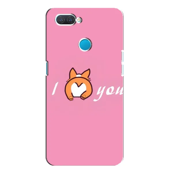 Чехол с рисунком «Я тебя люблю» для OPPO A12