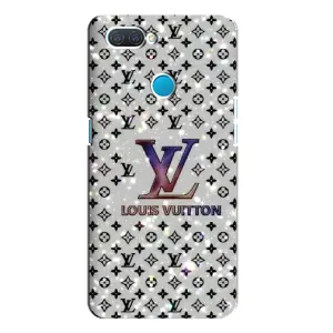 Чехол Стиль Louis Vuitton на OPPO A12 (Яркий LV)