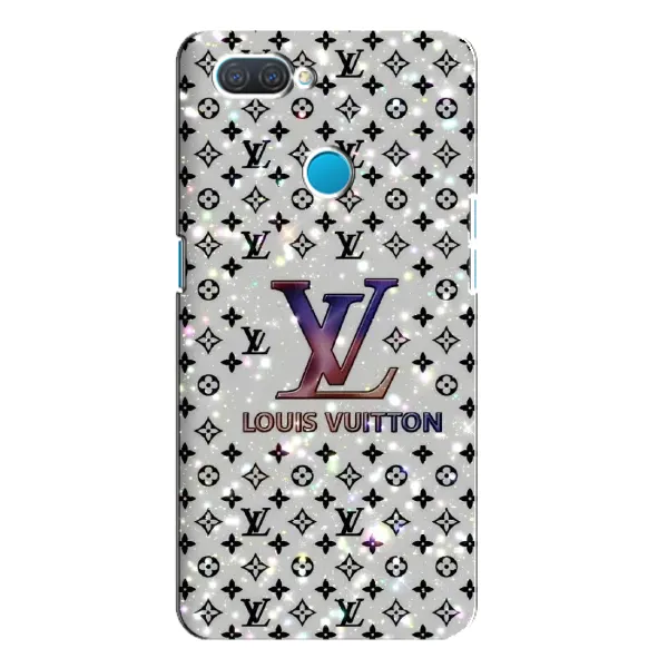 Чехол с рисунком «Яркий LV» для OPPO A12