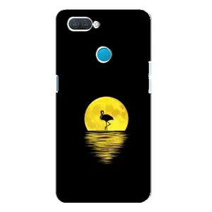 Летний Чехол на OPPO A12 (Желтый Закат)