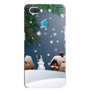 Чехлы на Новый Год OPPO A12 (Зима)
