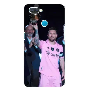 Чохли Лео Мессі в Маямі на OPPO A12 (Золотий м'яч Мессі)