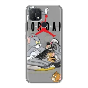 Силіконовый Чохол Nike Air Jordan на Оппо А15 (Air Jordan)