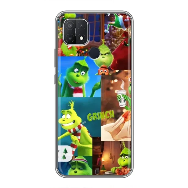 Чехол с рисунком «Арт Гринч» для OPPO A15 Чехол с рисунком «Арт Гринч» для OPPO A15