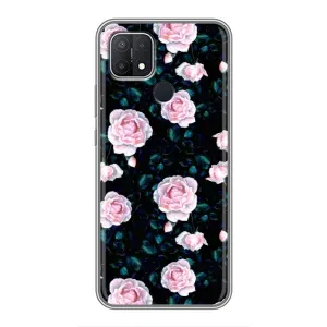 Чохли з принтом Троянд для OPPO A15 (Чайні троянди)