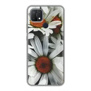 Чохол з ромашками на OPPO A15 (Квіти Ромашки)