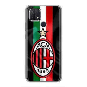 Чохоли з ТОР футбольними клубами на OPPO A15 (ФК Мілан)