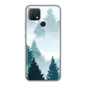 Летний Чехол на OPPO A15 (Горный лес)