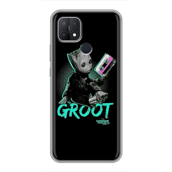 Чехол с рисунком «Groot» для OPPO A15 Чехол с рисунком «Groot» для OPPO A15