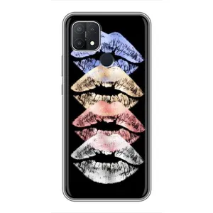 Чохол Стильні дівчата на OPPO A15 (Губи)