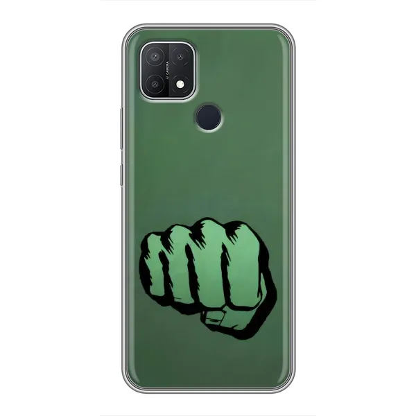 Чехол с рисунком «Халк» для OPPO A15 Чехол с рисунком «Халк» для OPPO A15