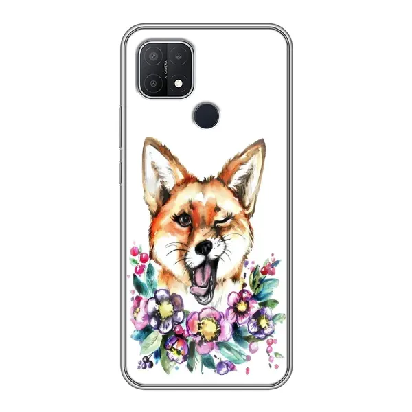 Чохол з малюнком «Хитра лисиця» для OPPO A15 Чохол з малюнком «Хитра лисиця» для OPPO A15