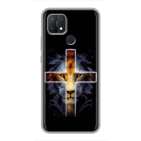 Чехол с рисунком «Иисус Лев» для OPPO A15 Чехол с рисунком «Иисус Лев» для OPPO A15