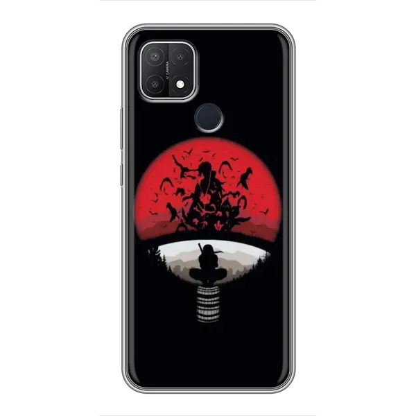 Чехол с рисунком «Итачи на черном» для OPPO A15 Чехол с рисунком «Итачи на черном» для OPPO A15