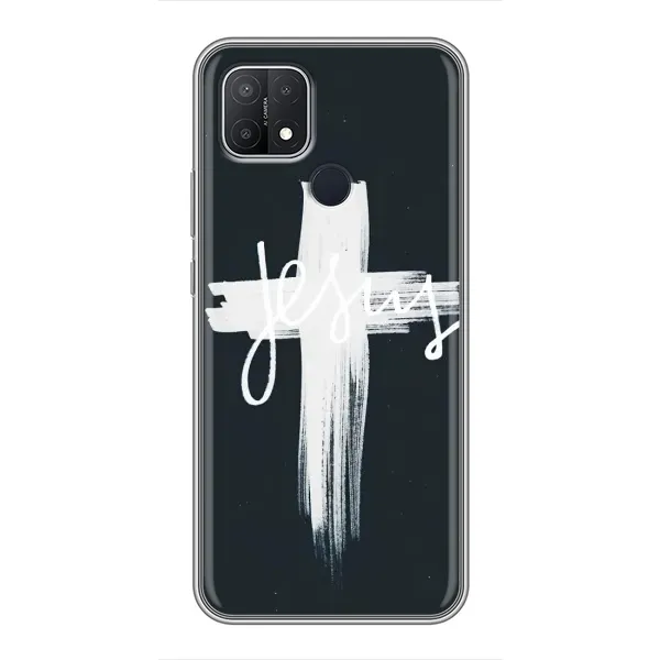 Чехол с рисунком «Jesus» для OPPO A15 Чехол с рисунком «Jesus» для OPPO A15