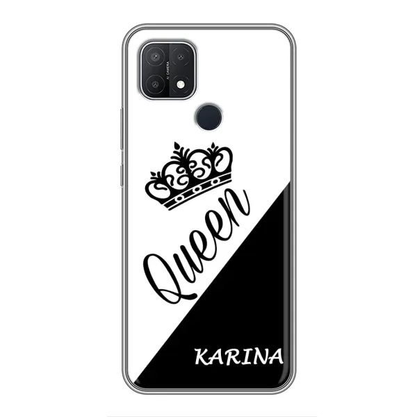 Чехол с рисунком «KARINA» для OPPO A15