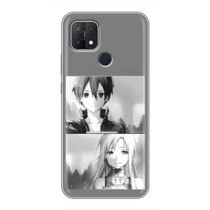 Чохли з героями АНИМЕ на OPPO A15 (Кіріто-Асуна)
