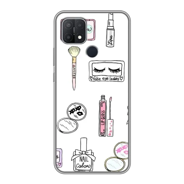 Чохол з малюнком «Косметика» для OPPO A15 Чохол з малюнком «Косметика» для OPPO A15