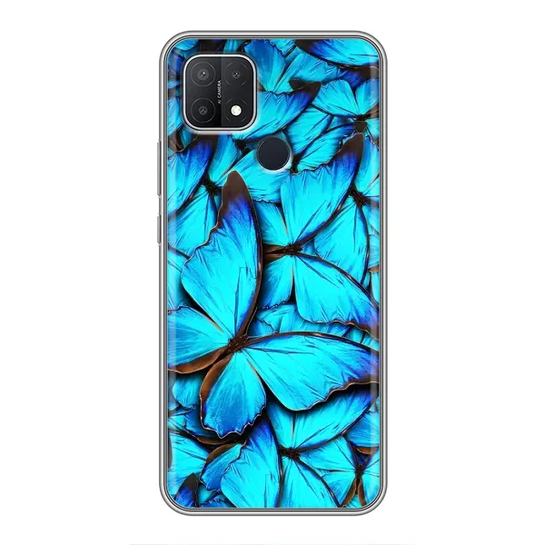 Чехол с рисунком «Крылья бабочек» для OPPO A15