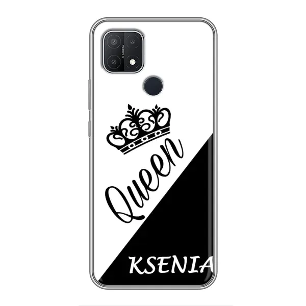 Чехол с рисунком «KSENIA» для OPPO A15