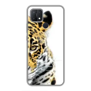Чехлы с изображением разных животных для OPPO A15 (Стильный Леопард)