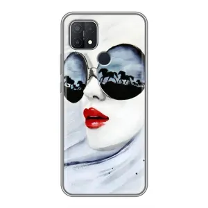 Чохол з картинкою Модні Дівчата OPPO A15 (Любителька коней)