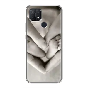 Чехлы для МАМЫ на OPPO A15 (Любящие руки)