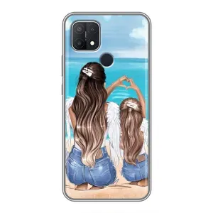 Чехлы для МАМЫ на OPPO A15 (Мама и дочь)