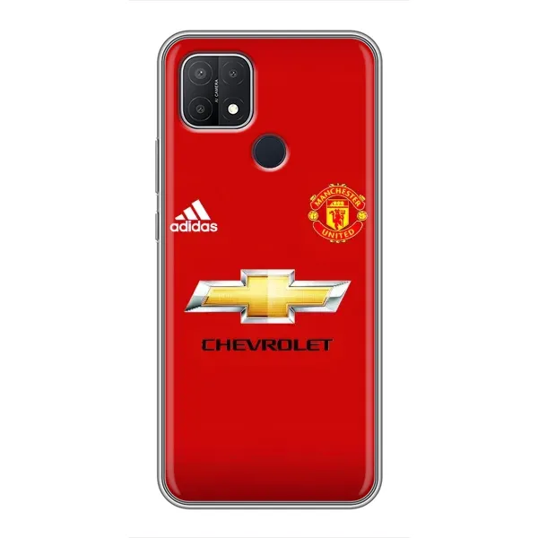 Чехол с рисунком «Man United» для OPPO A15